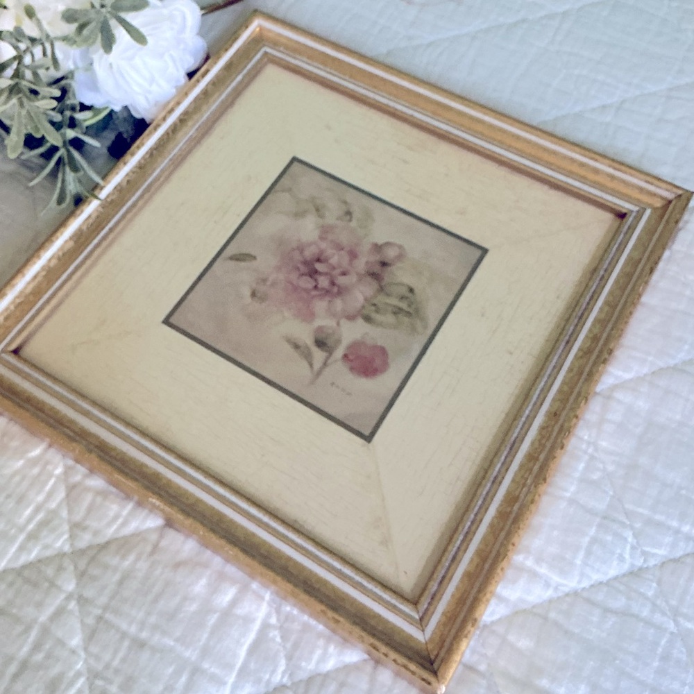 Vintage Rose Shabby Chic Picture